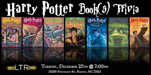 Harry Potter Book Trivia at Leesville Taproom