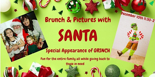 Christmas Brunch with Santa and Grinch Fundraiser