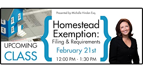 Homestead Exemption: Filing and Requirements