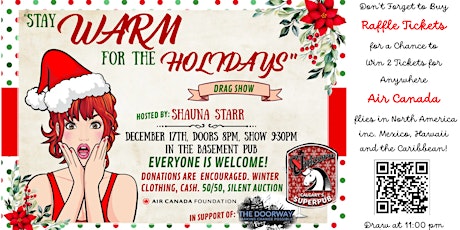 Stay Warm For The Holidays (Drag Show+)