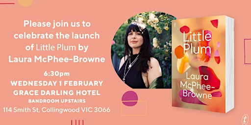 Book Launch: Little Plum by Laura McPhee-Browne