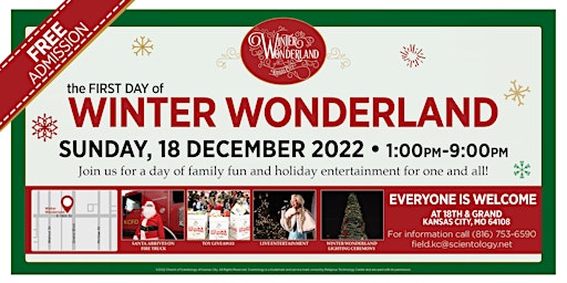 The First Day of Winter Wonderland!