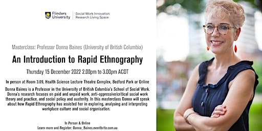 An Introduction to Rapid Ethnography with Professor Donna Baines