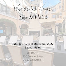 Wonderful Winter Sip and Paint