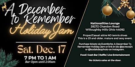 A December To Remember Holiday Jam