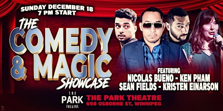 The Park Theatre Presents: The Comedy & Magic Showcase