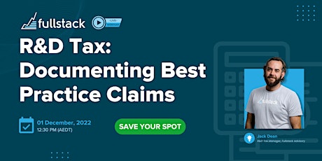 R&D Tax: Documenting Best Practice Claims
