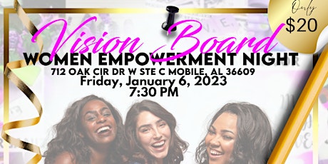 Vision Board Women Empowerment Night