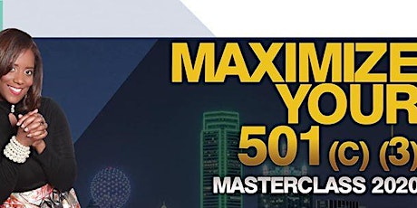 MAXimize Your 501c3: Virtual Masterclass primary image