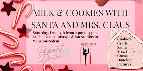 Milk & Cookies With Santa and Mrs. Claus