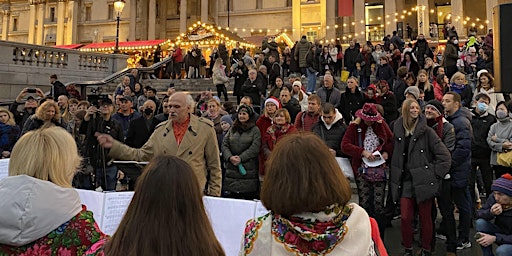 Annual Ukrainian and English Christmas Carols in Trafalgar Square