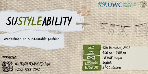 SuSTYLEability - Youth Day Camp for Sustainable Fashion