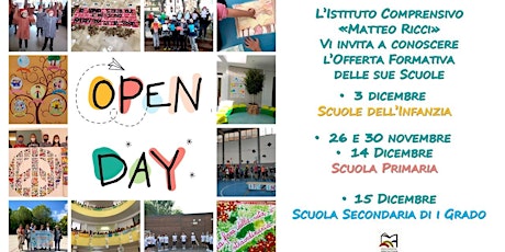Open Day Scuola Primaria Leopardi Camerata Picena