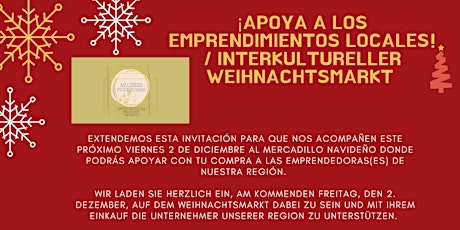 Mercadillo Navideño Intercultural - Interkultureller Weihnachtsmarkt 2022