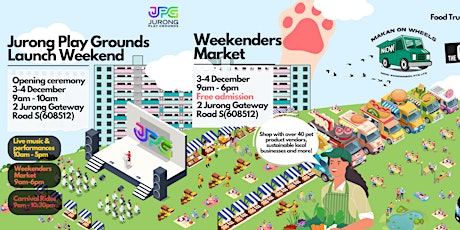Jurong Play Grounds Launch Weekend, Weekenders Market