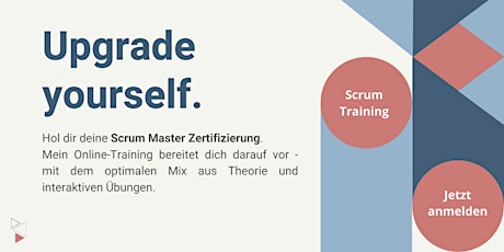 Scrum Master Training PSM I - Onlinetraining  24.-25.03.23