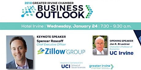 Business Outlook Breakfast with 800+ Zillow CEO & UCI Professor Keynote Speakers primary image