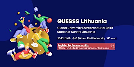 Global University Entrepreneurial Spirit Students’ Survey Lithuania