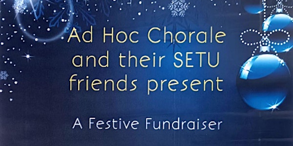 A Waterford Festive Fundraiser presents a Concert with Ad Hoc Choral