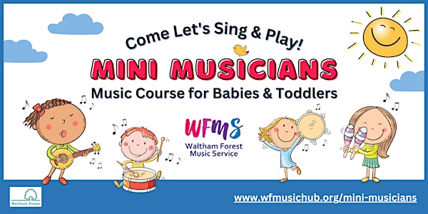 Mini Musicians Baby & Toddler Course: Spring Term 2023