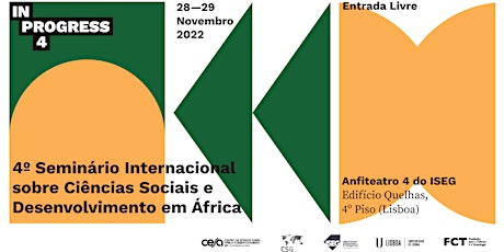 4º Seminário Internacional Ciências Sociais e Desenvolvimento em África