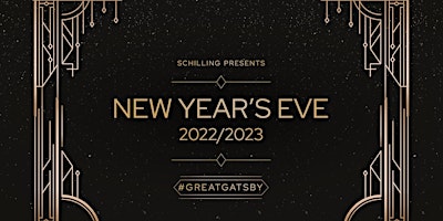 NYE 22/23 Rooftop - Dinner & Party | Great Gatsby | Limited Tickets