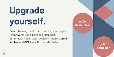 Agile Masterclass - Online-Training  16.-17. Februar 23