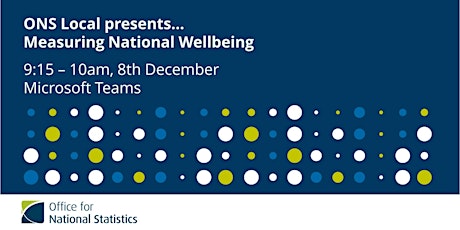 ONS Local presents: Measuring National Wellbeing