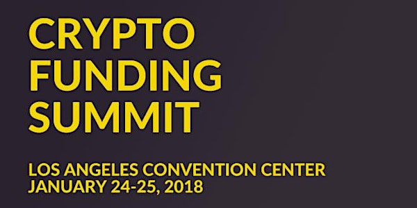 CRYPTO FUNDING SUMMIT 2018