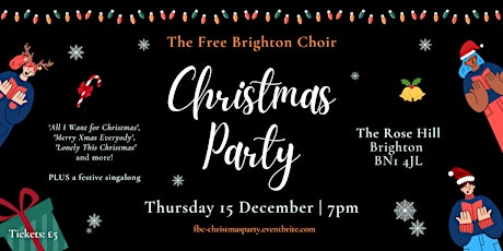 The Free Brighton Choir Christmas Party primary image