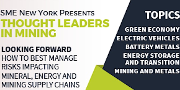 HOW TO BEST MANAGE RISKS IMPACTING MINERAL, ENERGY AND MINING SUPPLY CHAINS