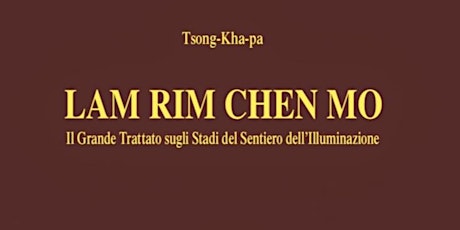 Lam Rim Chen Mo trasmissione orale e commento
