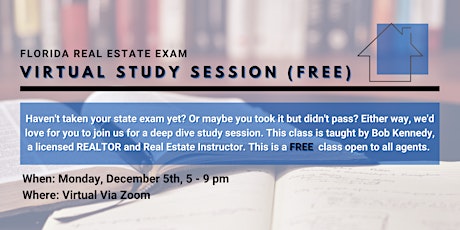 (Virtual) Florida Real Estate Exam Study Session