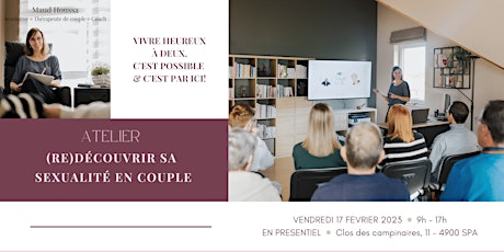 Imagen principal de ATELIER - (RE)DÉCOUVRIR SA SEXUALITÉ EN COUPLE