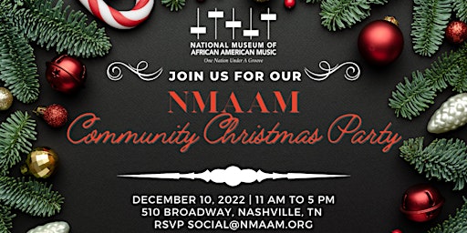 NMAAM Community Christmas Party