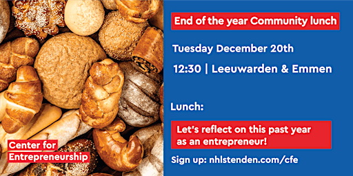 End of Year Community Lunch | Leeuwarden