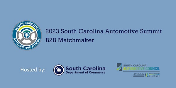 2023 SC  Automotive  B2B Supplier Matchmaker