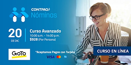 Imagen principal de Curso  Avanzado de CONTPAQi® Nóminas