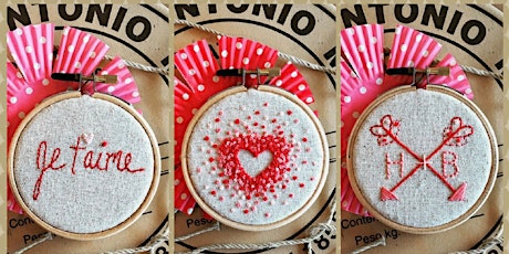 Celebrate Galentine's Day with Beginning Embroidery!  primary image