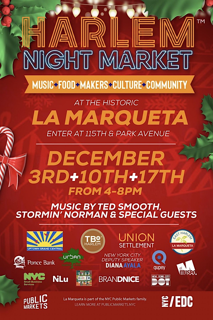 HARLEM NIGHT MARKET AT LA MARQUETA image