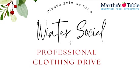 WIIN Winter Social & Professional Clothing Drive primary image