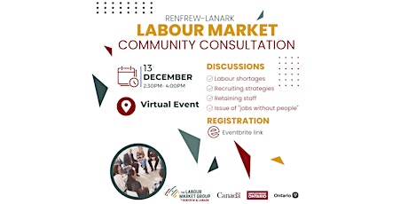 VIRTUAL Lanark-Renfrew Labour Market Working Group Community Consultation