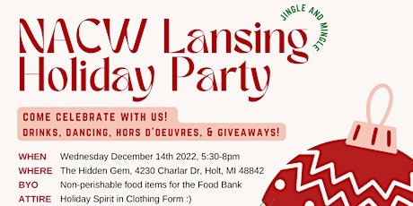 NACW Lansing December Holiday Party