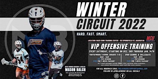 2022/2023 Winter Circuit - LIMITED SPACES AVAILABLE