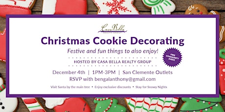 Christmas Cookie Decorating & Holiday Celebration