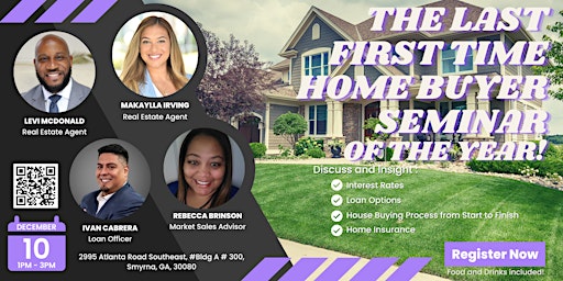 Last First Time Home Buyer Seminar  Of The Year