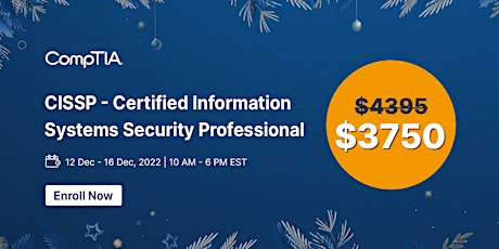 CISSP - CERTIFIED INFORMATION SYSTEMS SECURITY PROFESSIONAL COURSE