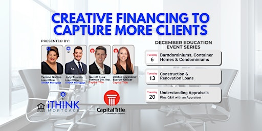 Creative Financing to Capture More Clients