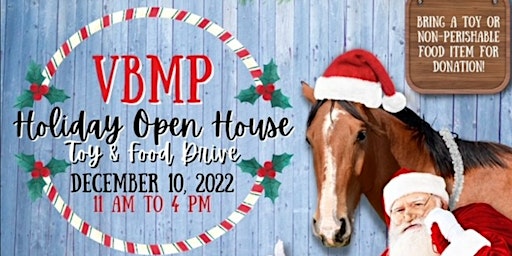 Virginia Beach Mounted Patrol Unit 2022 Annual Holiday Open House and Food