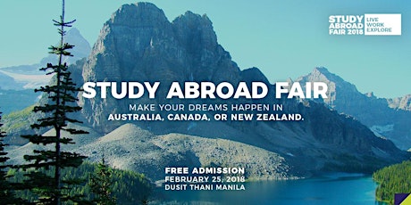 STUDY ABROAD FAIR - Manila primary image